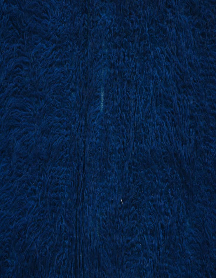 Detail image of  2' 3 x 4' 8  Hand Knotted Moroccan Wool Runner Rug