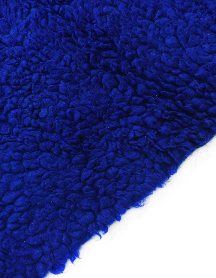 Detail image of  2' 10 x 5' 10  Hand Knotted Moroccan Wool Runner Rug