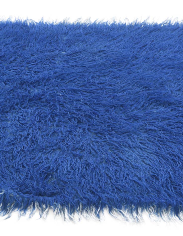 Detail image of  2' 3 x 4' 8  Hand Knotted Moroccan Wool Runner Rug