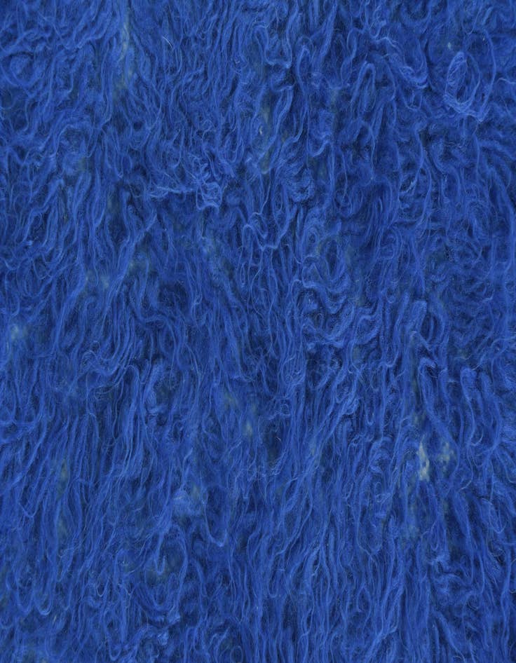 Detail image of  2' 3 x 4' 8  Hand Knotted Moroccan Wool Runner Rug