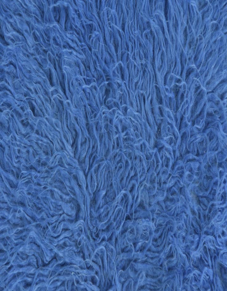 Detail image of  2' 1 x 3' 10  Hand Knotted Moroccan Wool Runner Rug