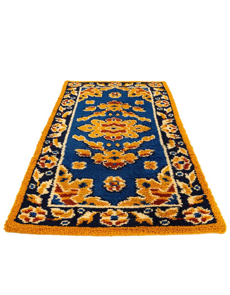 Detail image of  3' x 5' 10  Hand Knotted Moroccan Wool Runner Rug