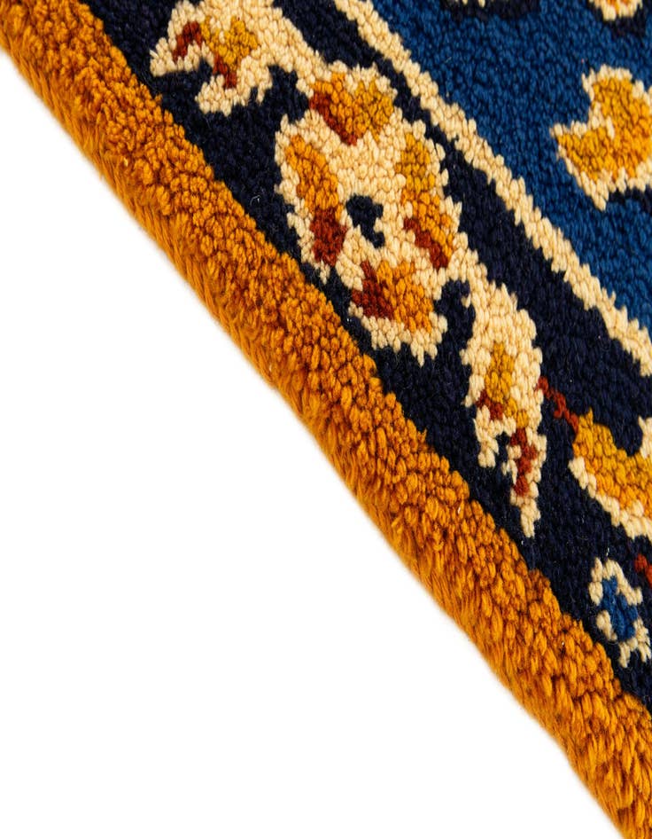 Detail image of  3' x 5' 10  Hand Knotted Moroccan Wool Runner Rug