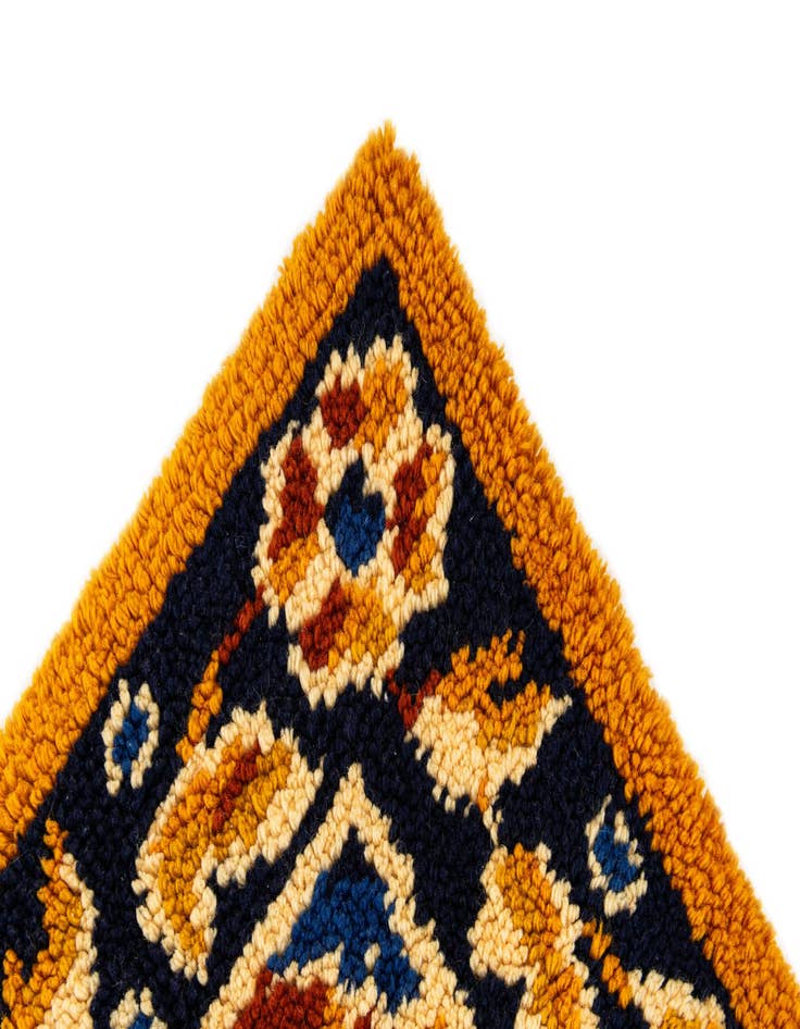 Detail image of  3' x 5' 10  Hand Knotted Moroccan Wool Runner Rug