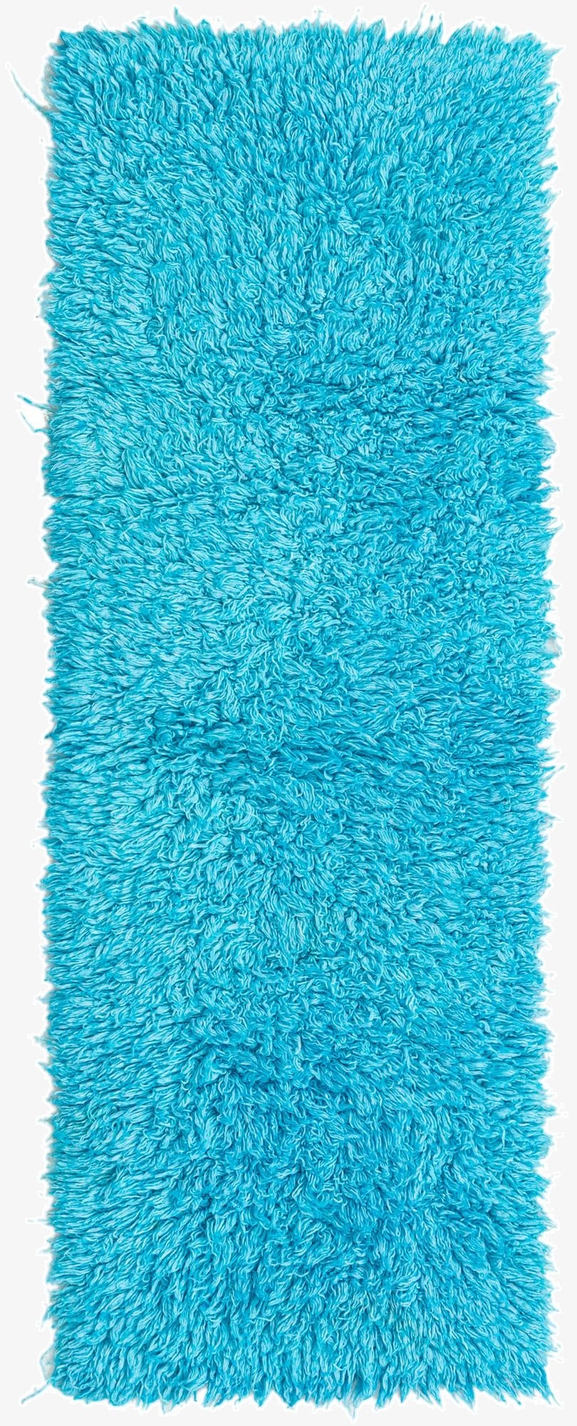  2' 6 x 7'  Hand Knotted Moroccan Wool Runner Rug