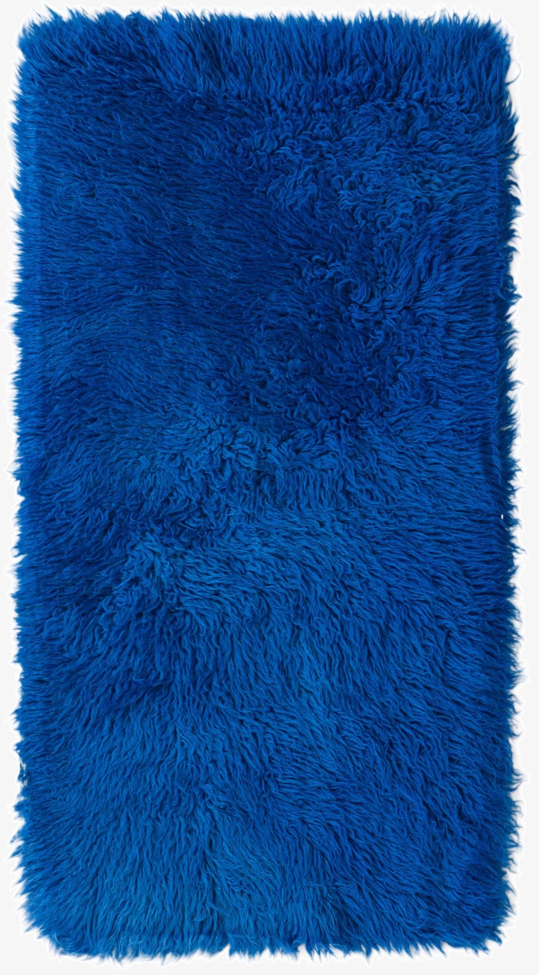  2' 4 x 4' 8  Hand Knotted Moroccan Wool Runner Rug