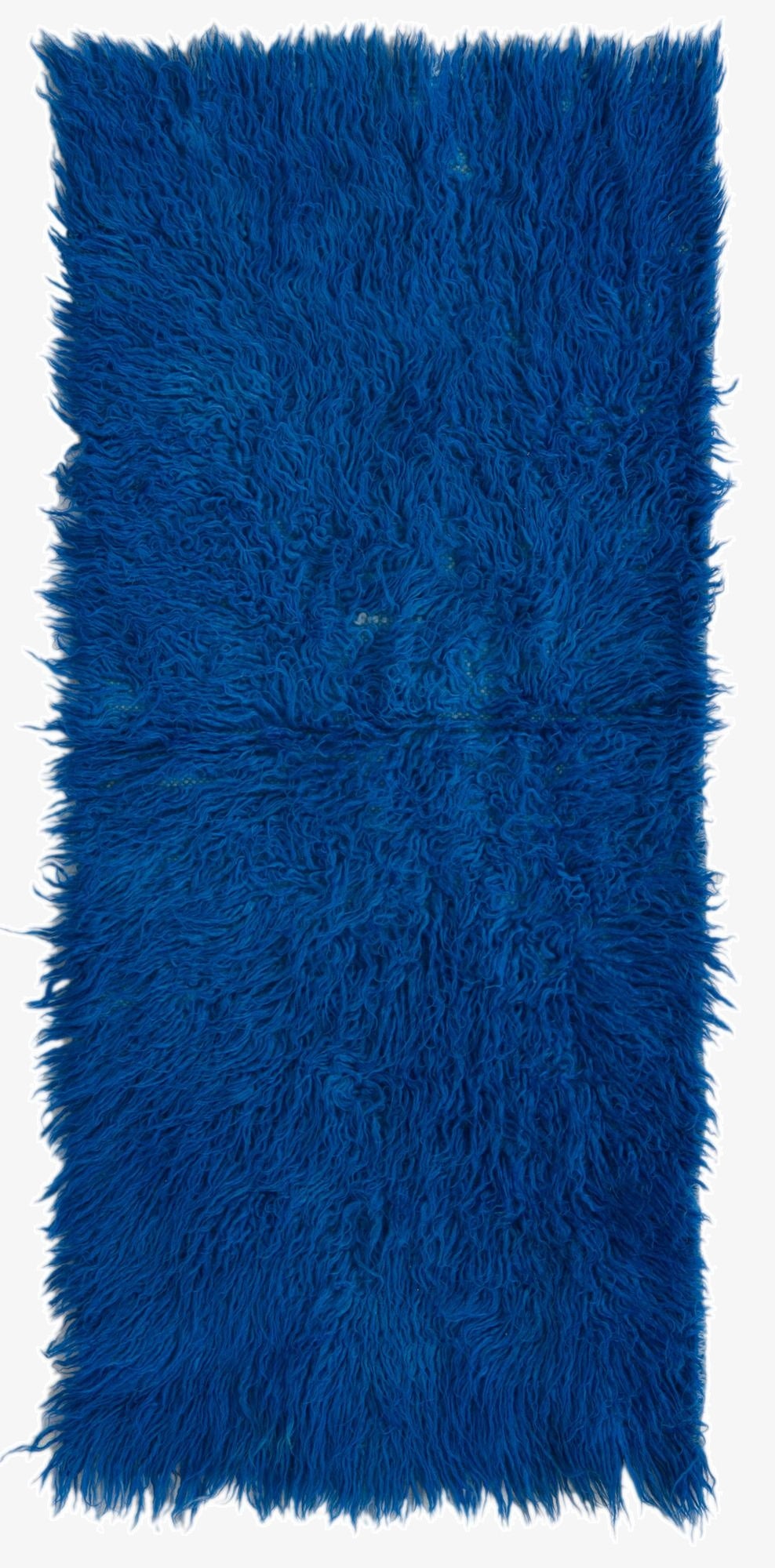  2' x 4'  Hand Knotted Moroccan Wool Runner Rug