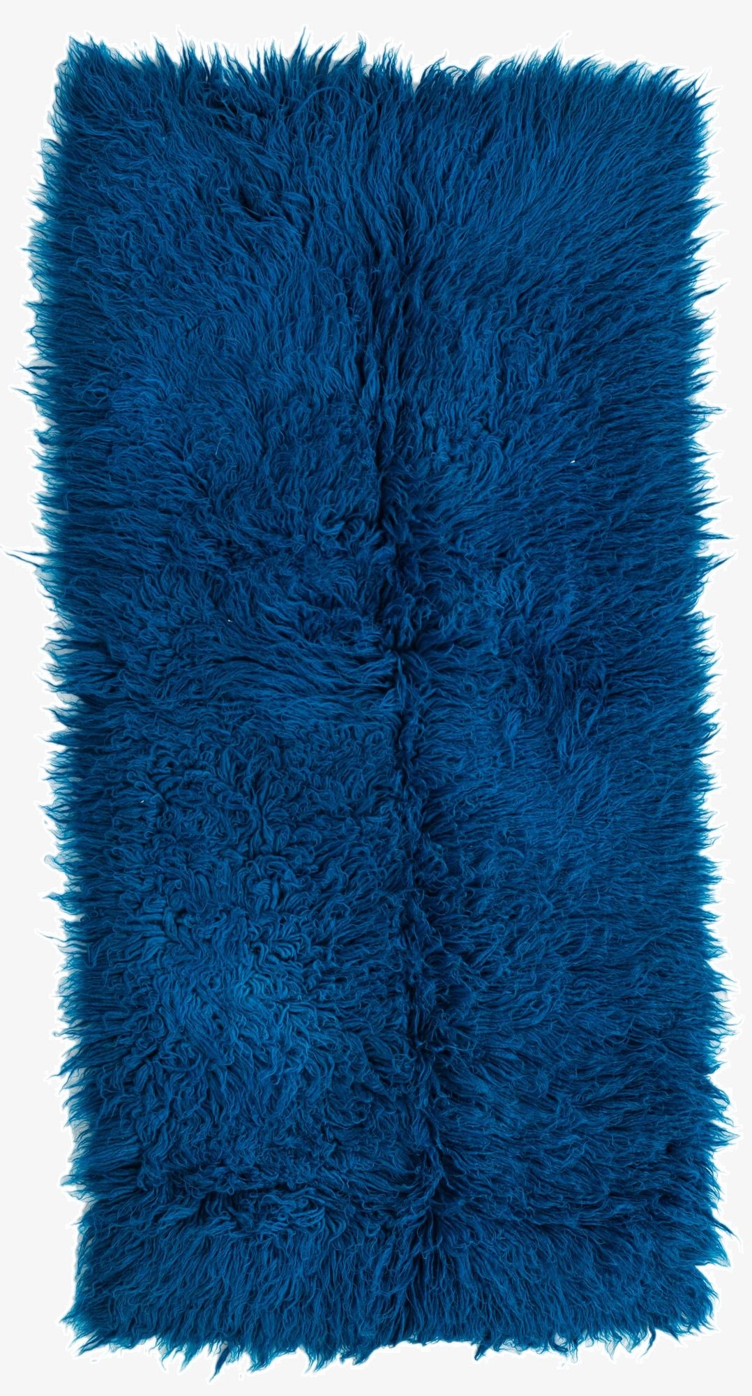  2' 5 x 5'  Hand Knotted Moroccan Wool Runner Rug