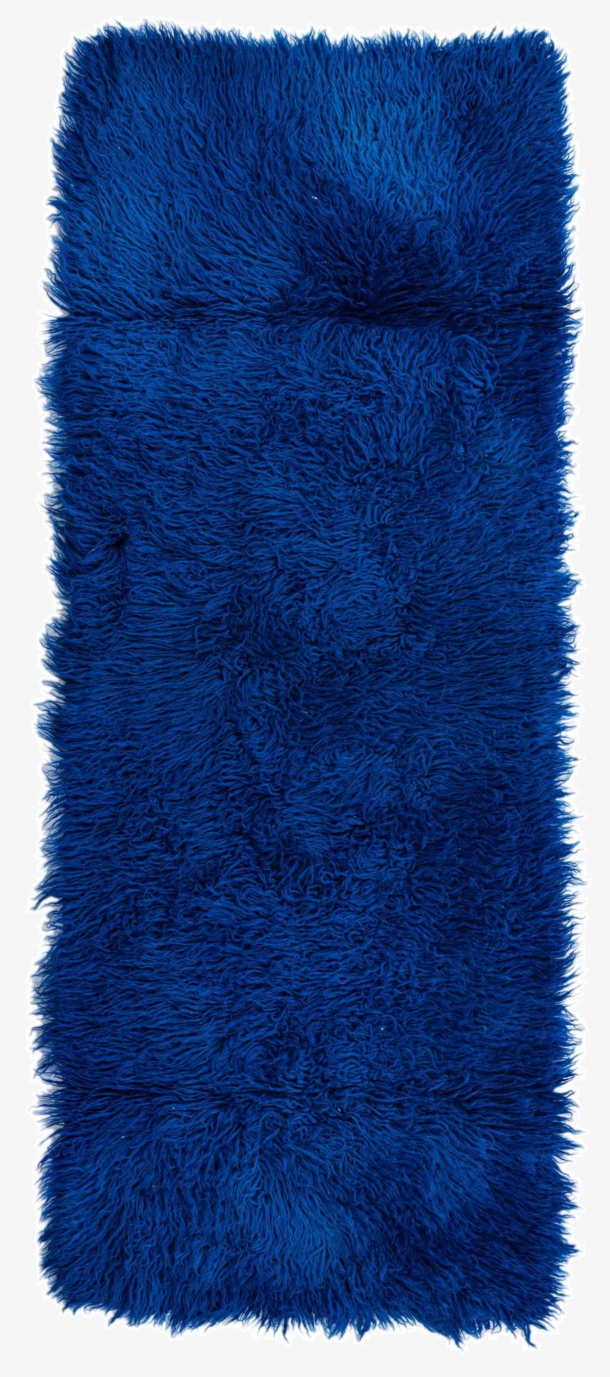  2' 7 x 6' 8  Hand Knotted Moroccan Wool Runner Rug