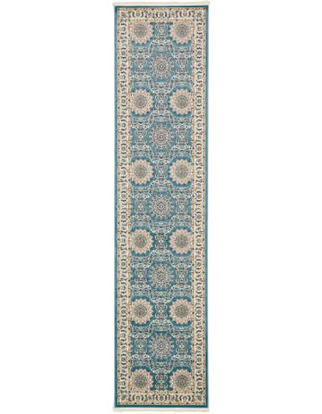 3' x 13' Nain Design Runner Rug