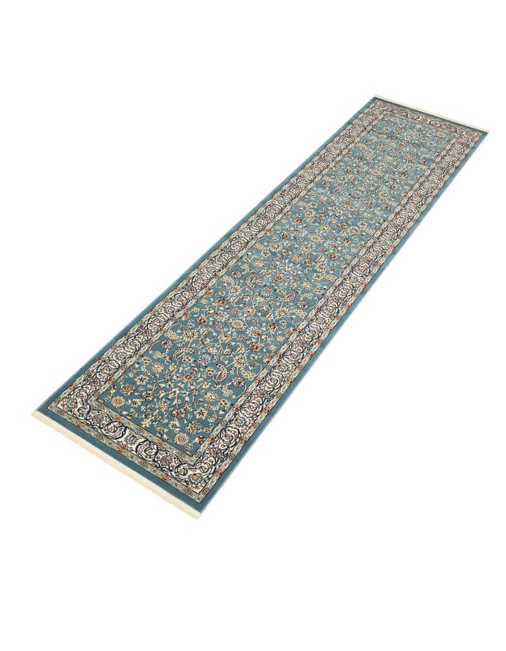 Detail image of  3' x 13' Nain Design Runner Rug