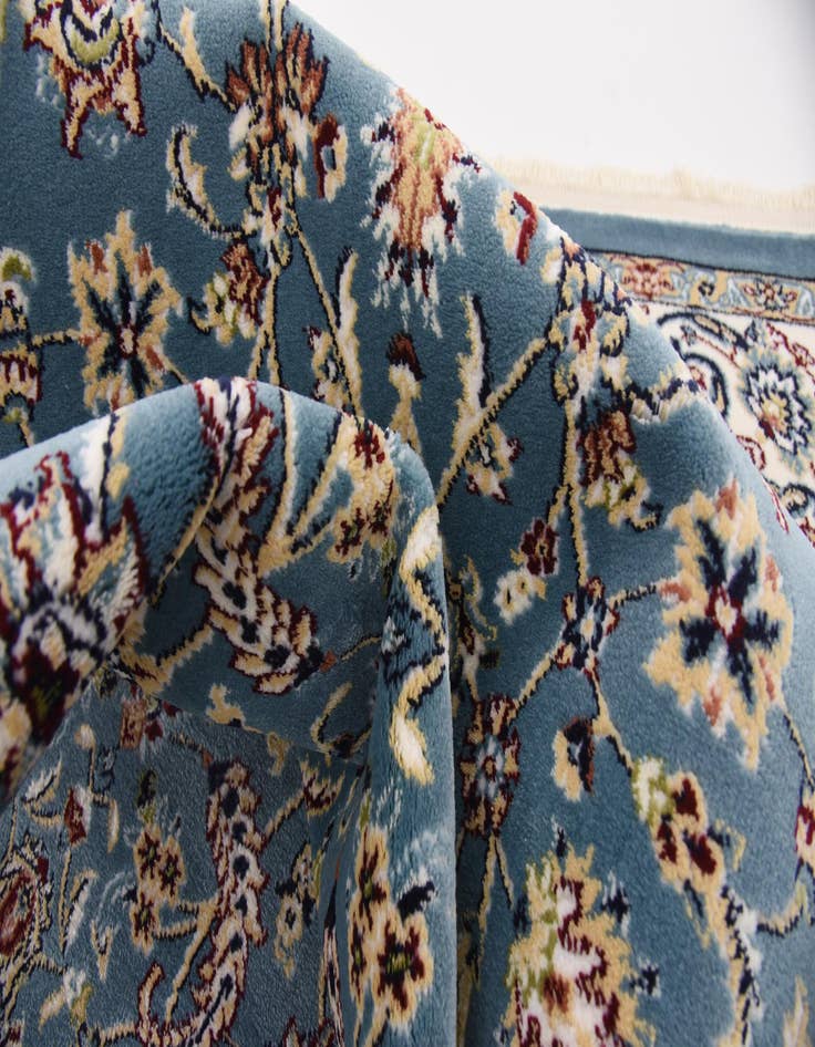 Detail image of  3' x 13' Nain Design Runner Rug