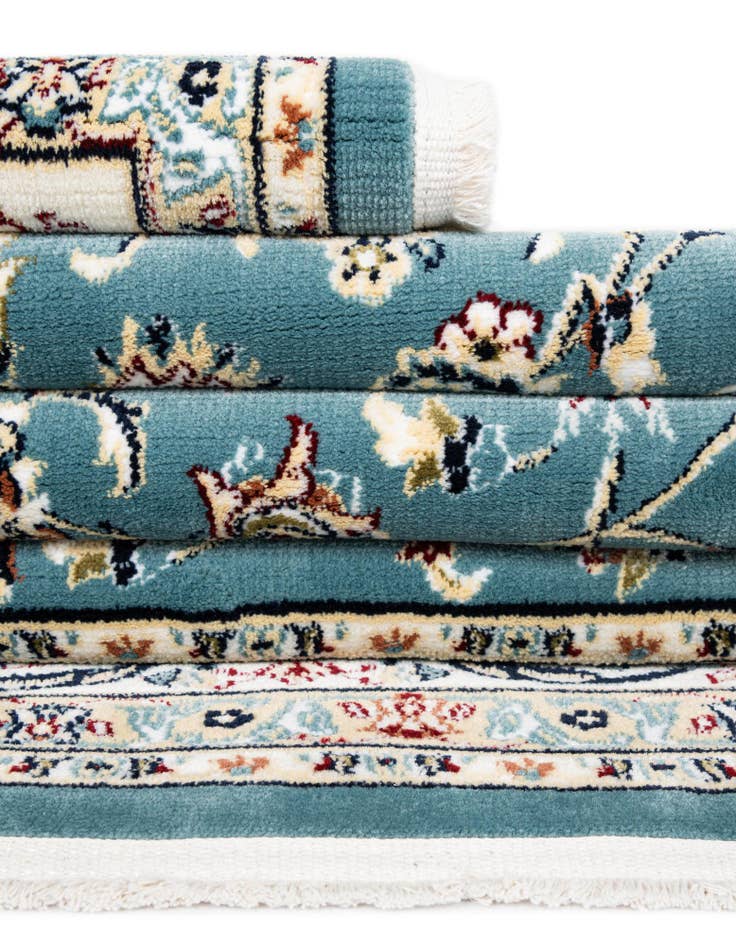 Detail image of  3' x 13' Nain Design Runner Rug