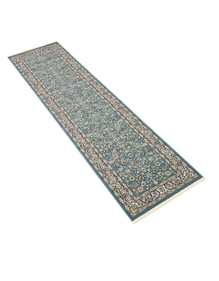 Detail image of  3' x 13' Nain Design Runner Rug