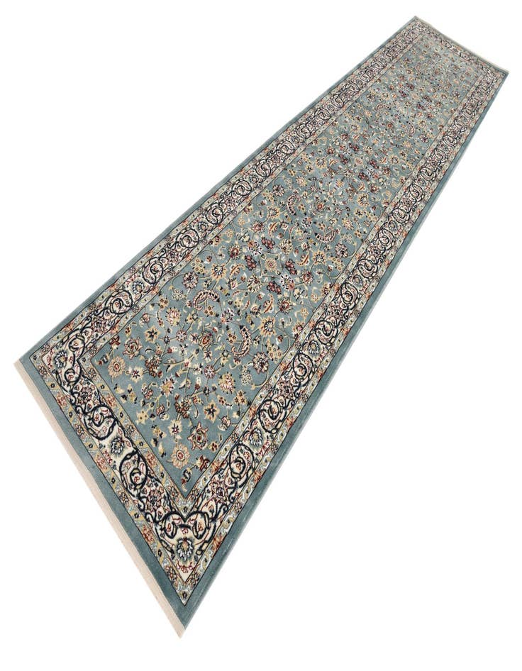 Detail image of  3' x 13' Nain Design Runner Rug