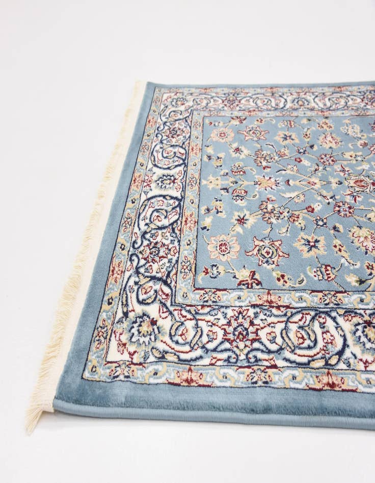 Detail image of  3' x 13' Nain Design Runner Rug