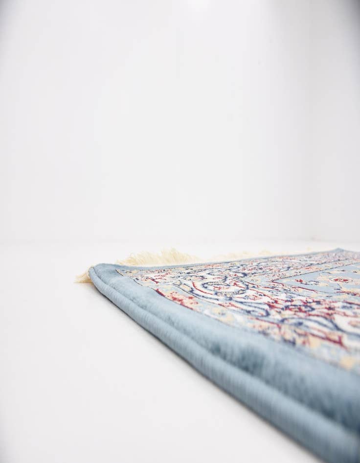 Detail image of  3' x 13' Nain Design Runner Rug