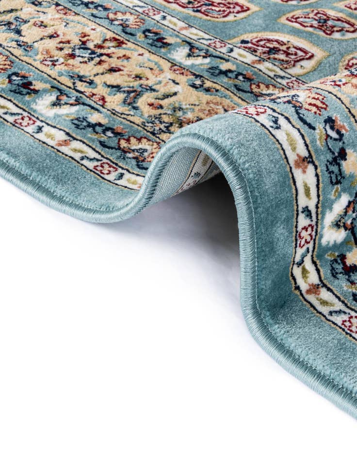 Detail image of  3' x 13' Nain Design Runner Rug