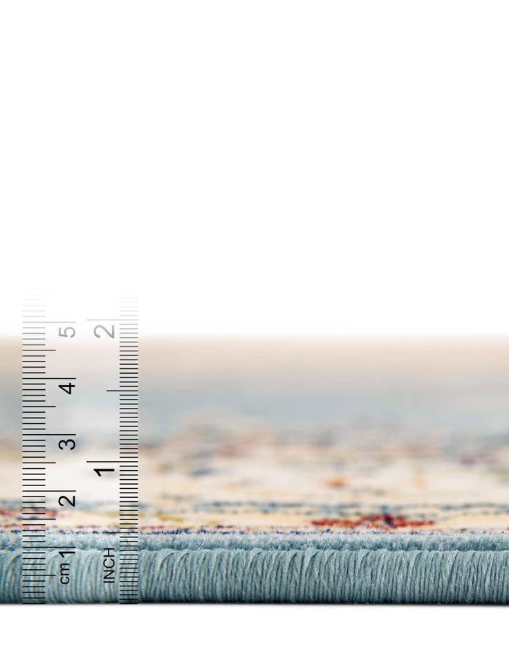 Detail image of  3' x 13' Nain Design Runner Rug