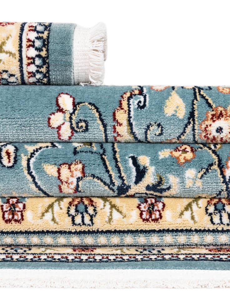 Detail image of  3' x 13' Nain Design Runner Rug