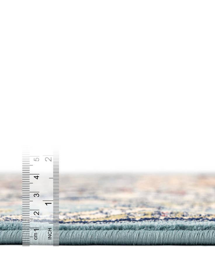 Detail image of  3' x 13' Nain Design Runner Rug