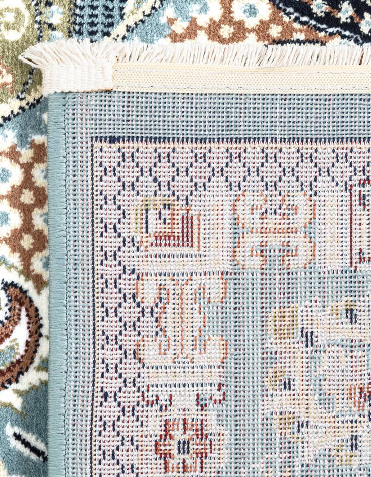 Detail image of  3' x 13' Nain Design Runner Rug