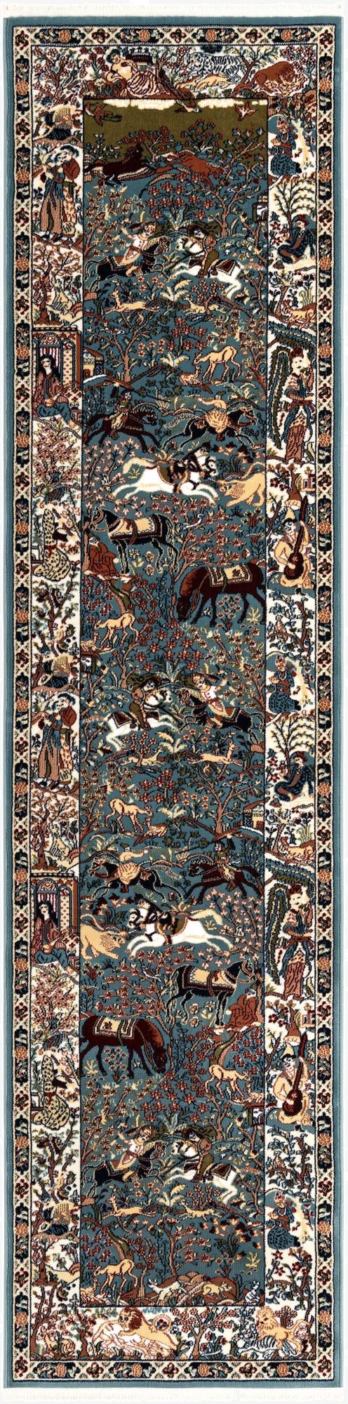  2' 7 x 10' Nain Design Runner Rug