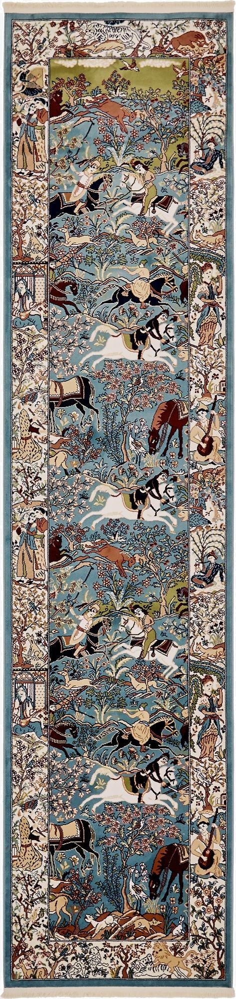 Primary image  3' x 13' Nain Design Runner Rug