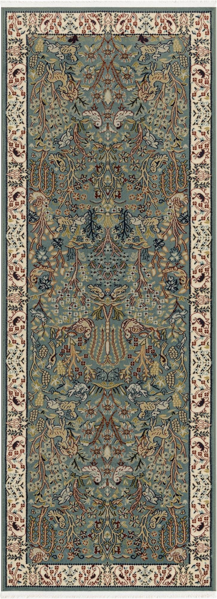  2' 7 x 7' Nain Design Runner Rug