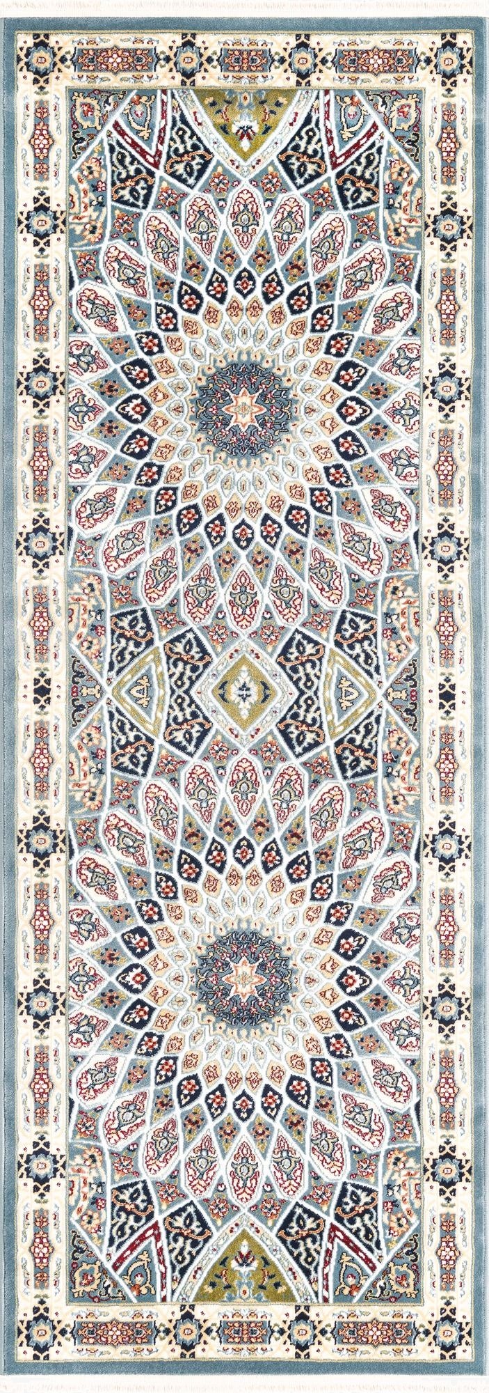  2' 7 x 7' Nain Design Runner Rug