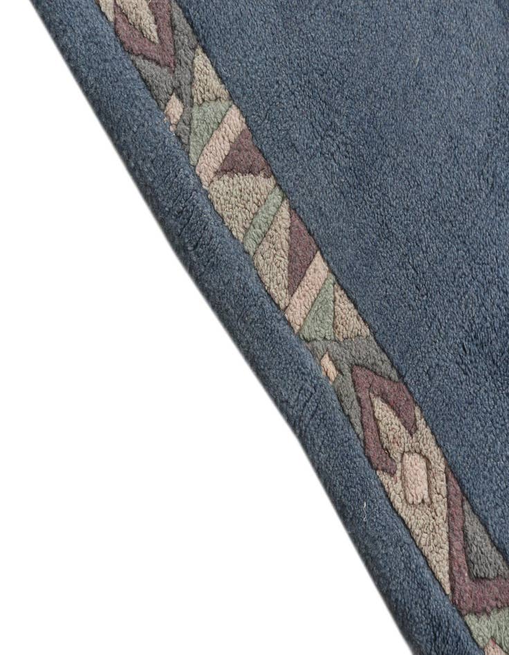 Detail image of  2' 1 x 3' 10  Hand Knotted Nepal Wool Runner Rug