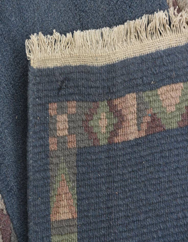 Detail image of  2' 1 x 3' 10  Hand Knotted Nepal Wool Runner Rug