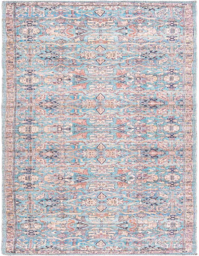 Primary image  2' x 6'  Washable Nostalgia Runner Rug
