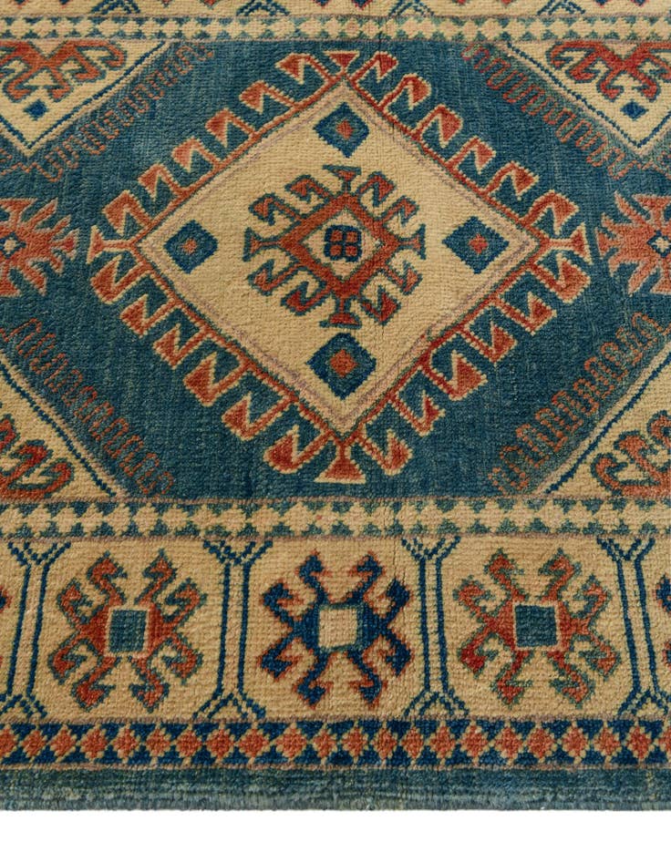 Detail image of  2' 10 x 9' 9  Hand Knotted Oushak Wool Runner Rug