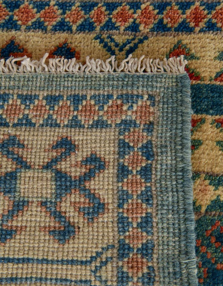 Detail image of  2' 10 x 9' 9  Hand Knotted Oushak Wool Runner Rug