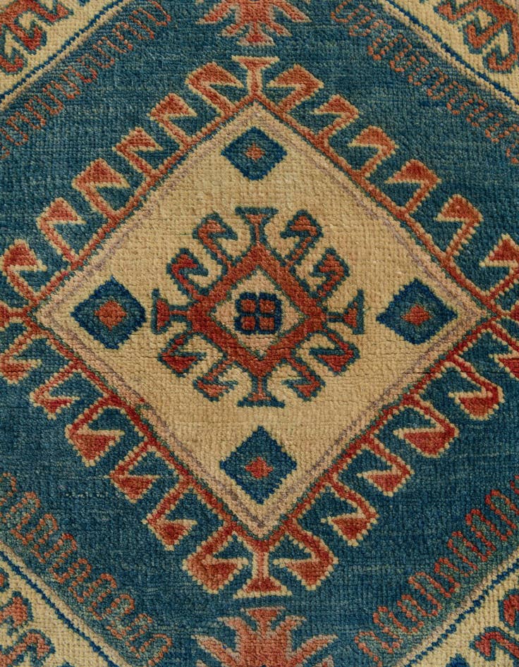 Detail image of  2' 10 x 9' 9  Hand Knotted Oushak Wool Runner Rug