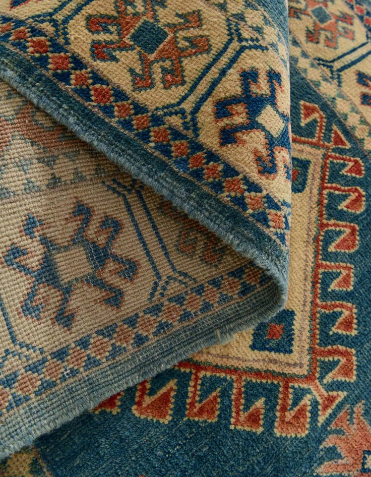 Detail image of  2' 10 x 9' 9  Hand Knotted Oushak Wool Runner Rug