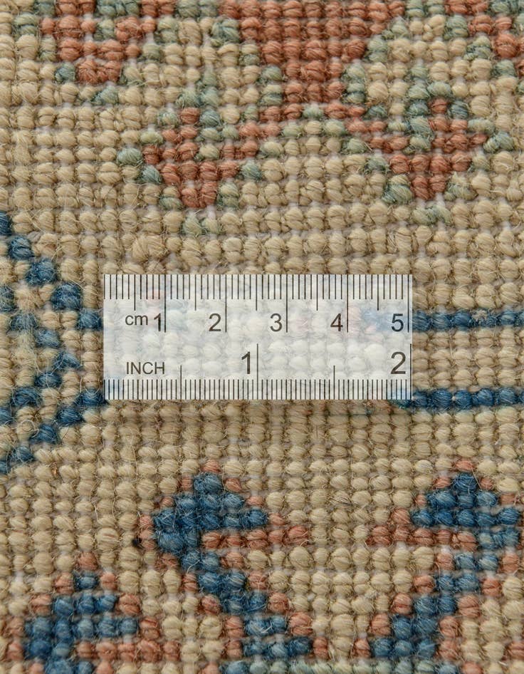 Detail image of  2' 10 x 9' 9  Hand Knotted Oushak Wool Runner Rug