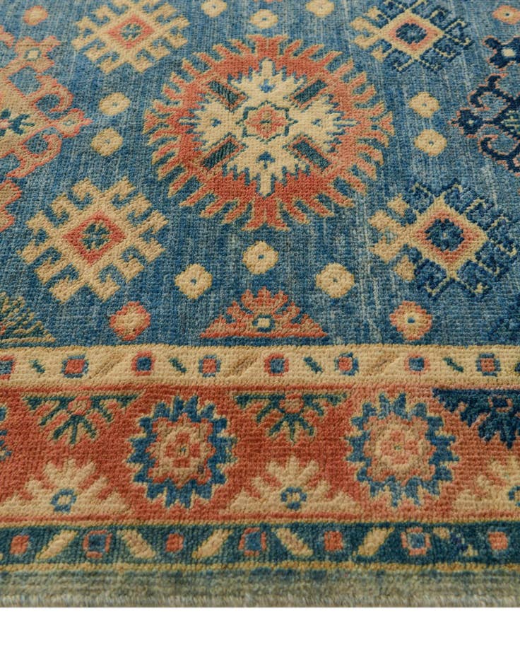 Detail image of  2' 9 x 6' 4  Hand Knotted Oushak Wool Runner Rug