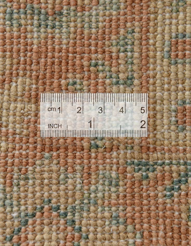 Detail image of  2' 9 x 6' 4  Hand Knotted Oushak Wool Runner Rug