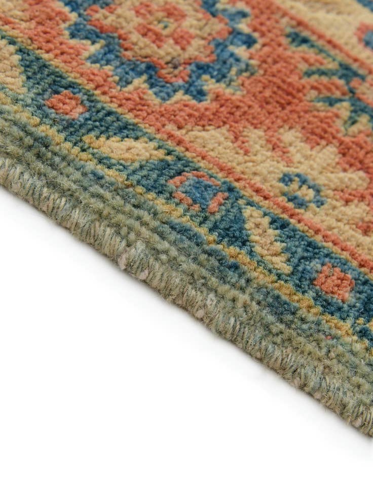 Detail image of  2' 9 x 6' 4  Hand Knotted Oushak Wool Runner Rug