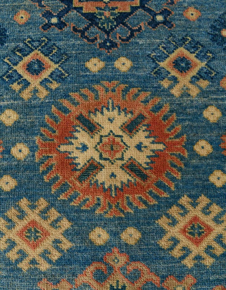 Detail image of  2' 9 x 6' 4  Hand Knotted Oushak Wool Runner Rug
