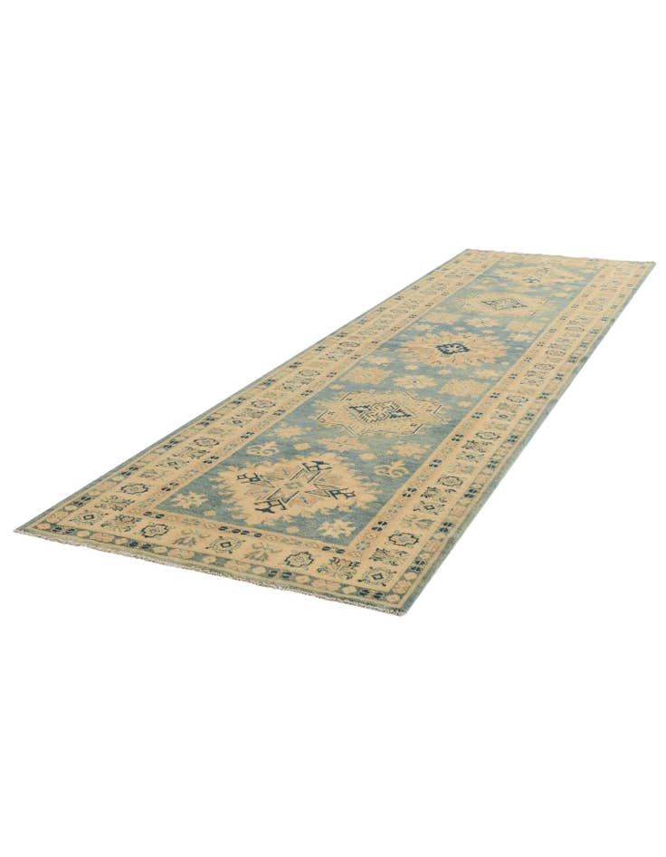 Detail image of  3' 3 x 11' 9  Hand Knotted Oushak Wool Runner Rug