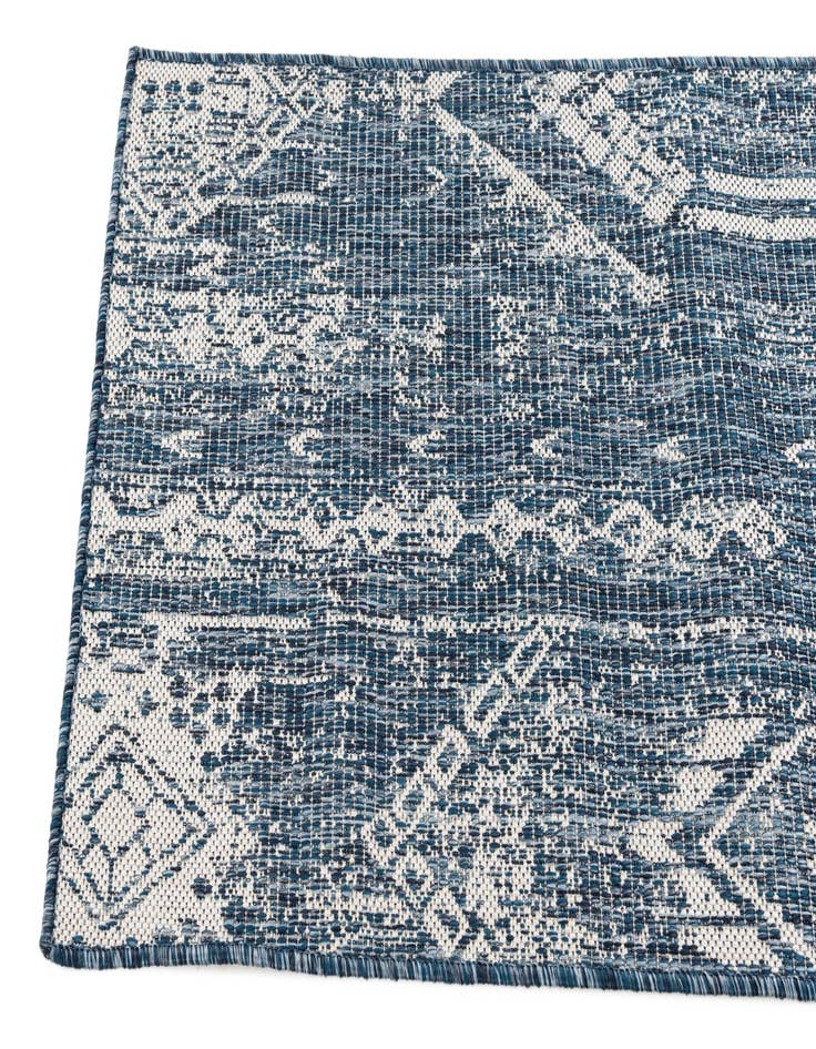 Detail image of  2' x 6' 2  Washable Bohemian Indoor / Outdoor Runner Rug