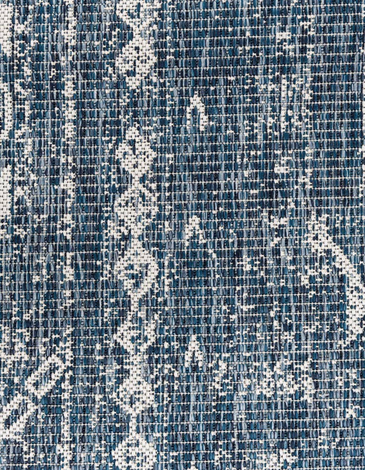 Detail image of  2' x 6' 2  Washable Bohemian Indoor / Outdoor Runner Rug