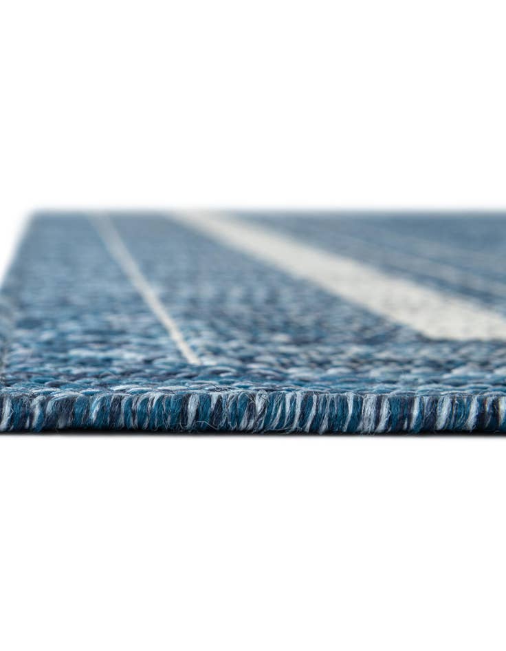 Detail image of  2' x 6'  Washable Border Indoor / Outdoor Runner Rug