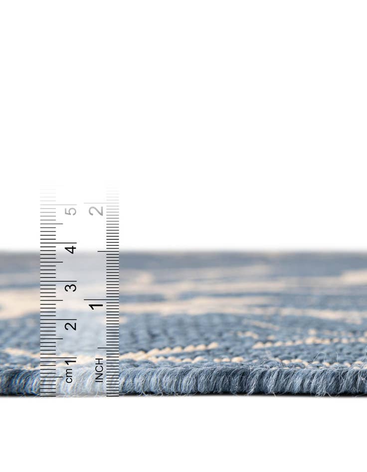 Detail image of  2' x 6'  Washable Botanical Indoor / Outdoor Runner Rug