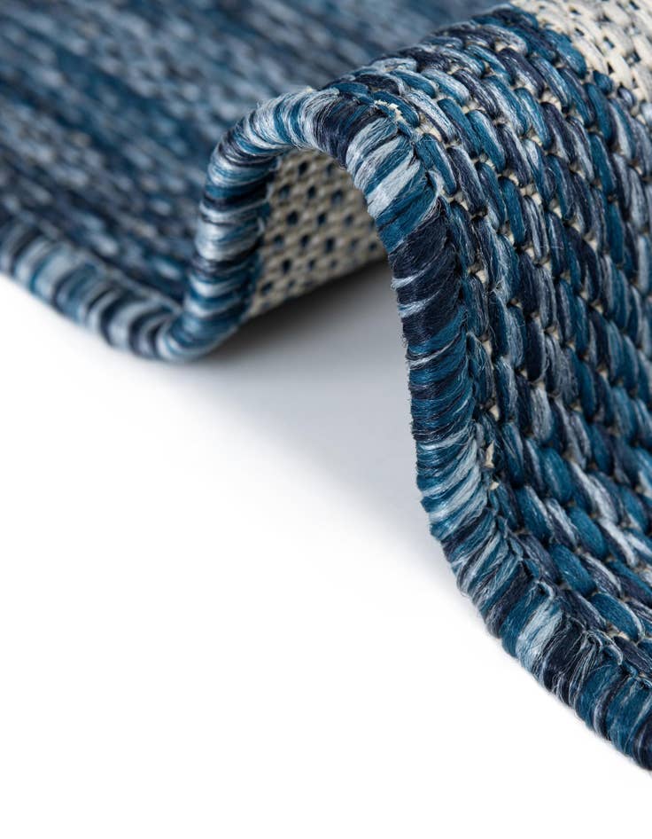 Detail image of  2' x 6'  Washable Botanical Indoor / Outdoor Runner Rug