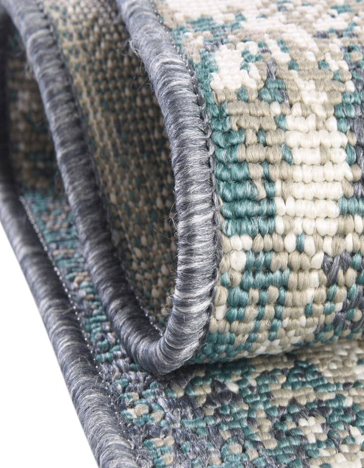 Detail image of  2' x 8'  Washable Coastal Indoor / Outdoor Runner Rug