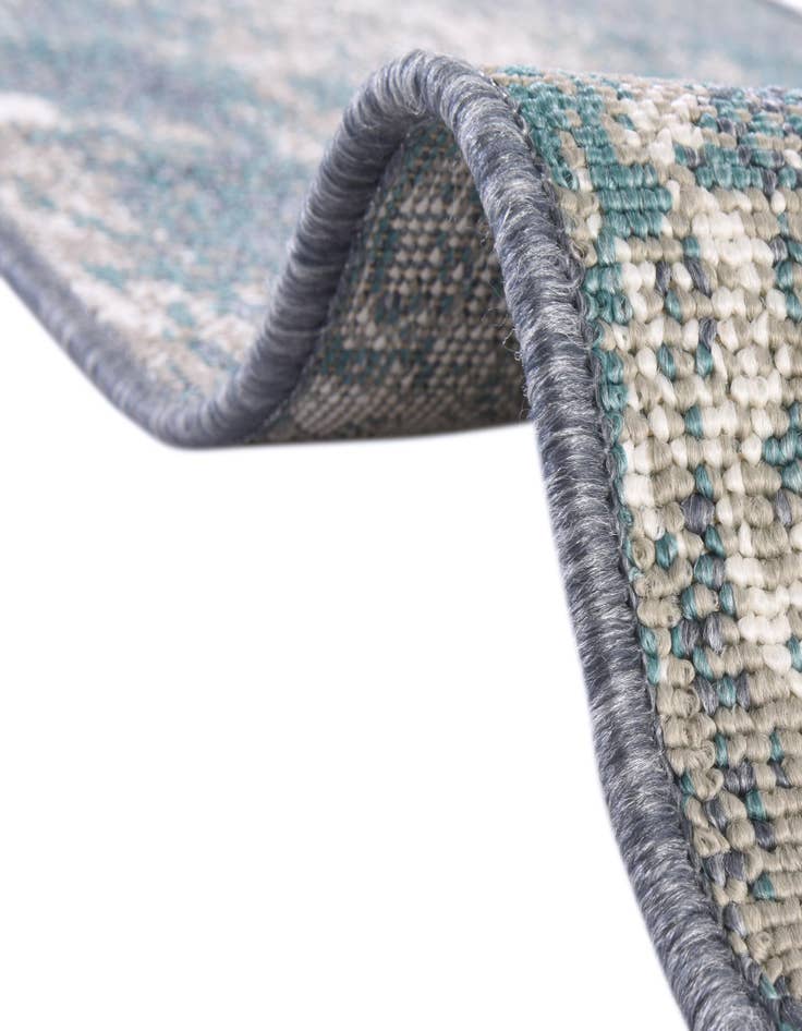 Detail image of  2' x 8'  Washable Coastal Indoor / Outdoor Runner Rug